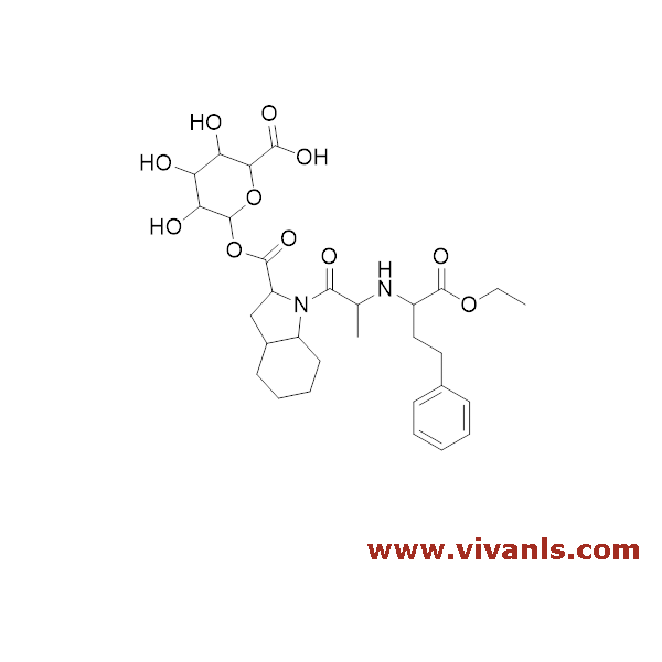 Glucuronides-Trandolapril acyl beta D glucuronide-1654754527.png